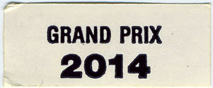 Sticker - Grand Prix - 2014